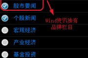 wind资讯数据库 wind资讯