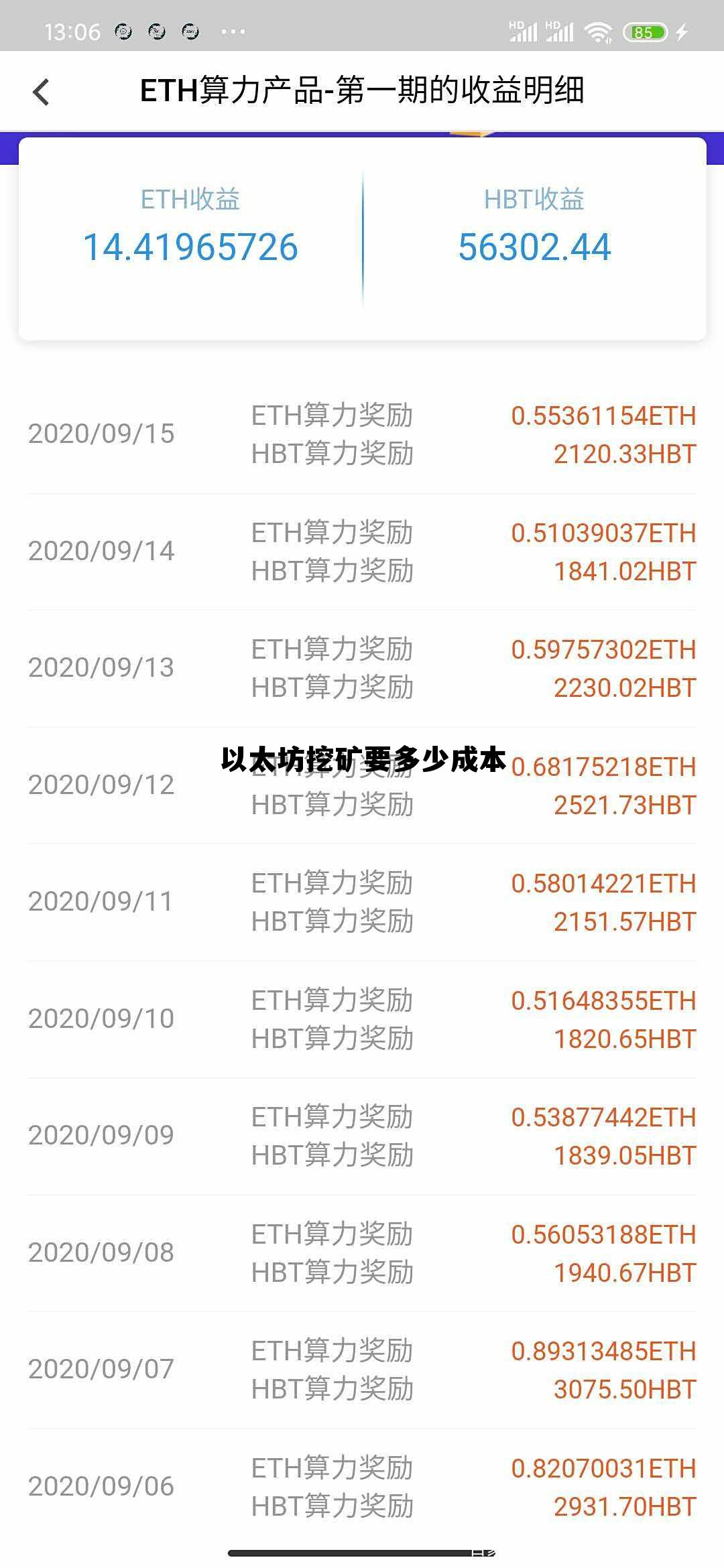 以太坊挖矿挣钱是什么原理 以太坊挖矿要多少成本