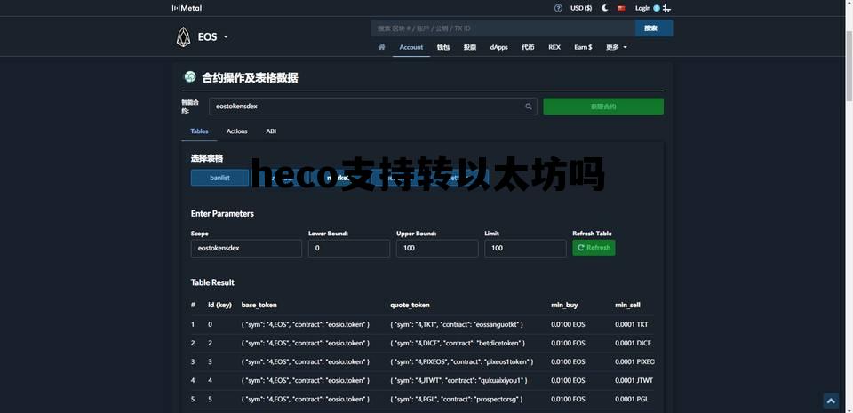 heco钱包转eth钱包 heco支持转以太坊吗